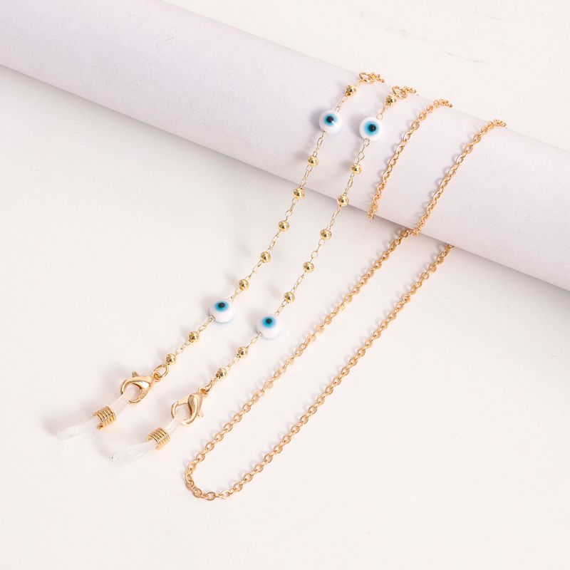 Zubehör Metallbrille Teufelsaugenmaske Kette_voghion.com