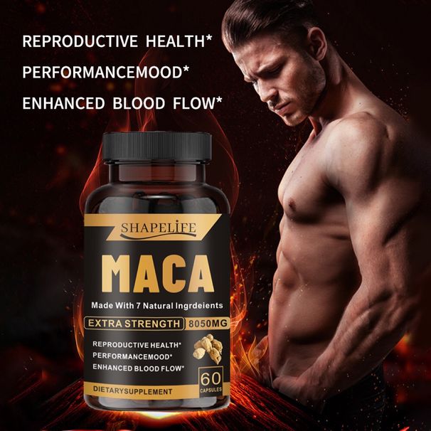 Root Men Ashwagandha Shilajit Cross-Border Foreign Trade Maca Capsules_voghion.com