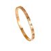 Bangles New Original Titanium Steel Open Diamond Dripping Oil Bracelet Stainless Steel Bracelet Suitable For Women's Daily Wear_voghion.com
