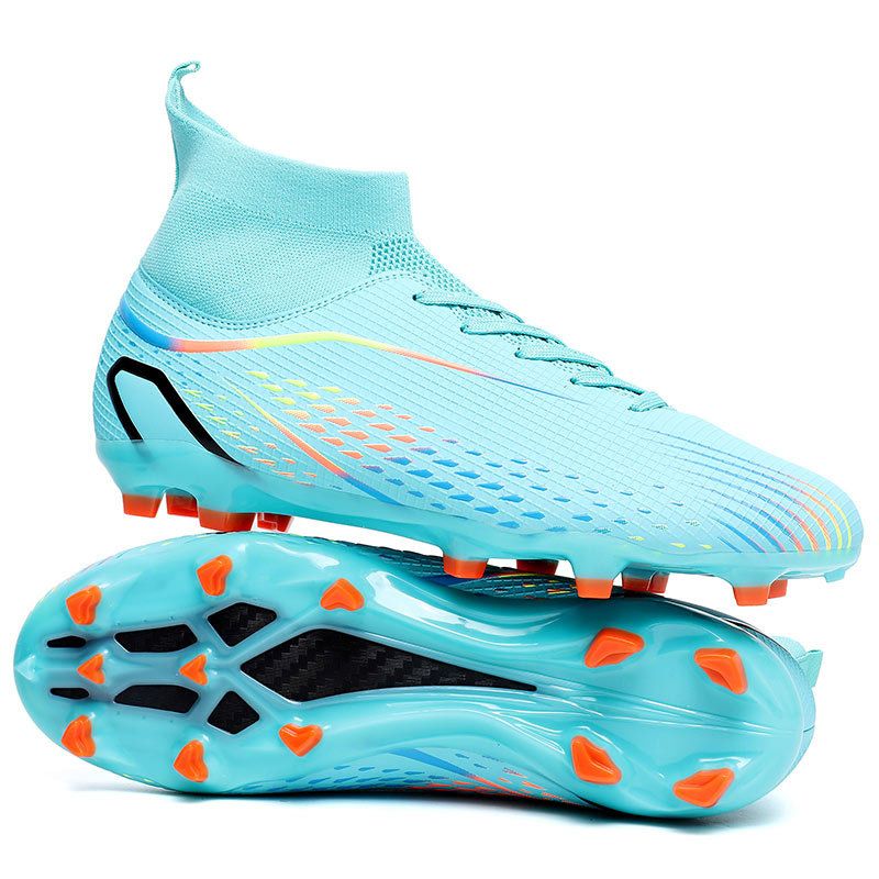 Nuove scarpe da calcio per uomo e donna AG Unghie lunghe Golden Game Scarpe da allenamento per studenti Erba artificiale TF Unghie rotte_voghion.com