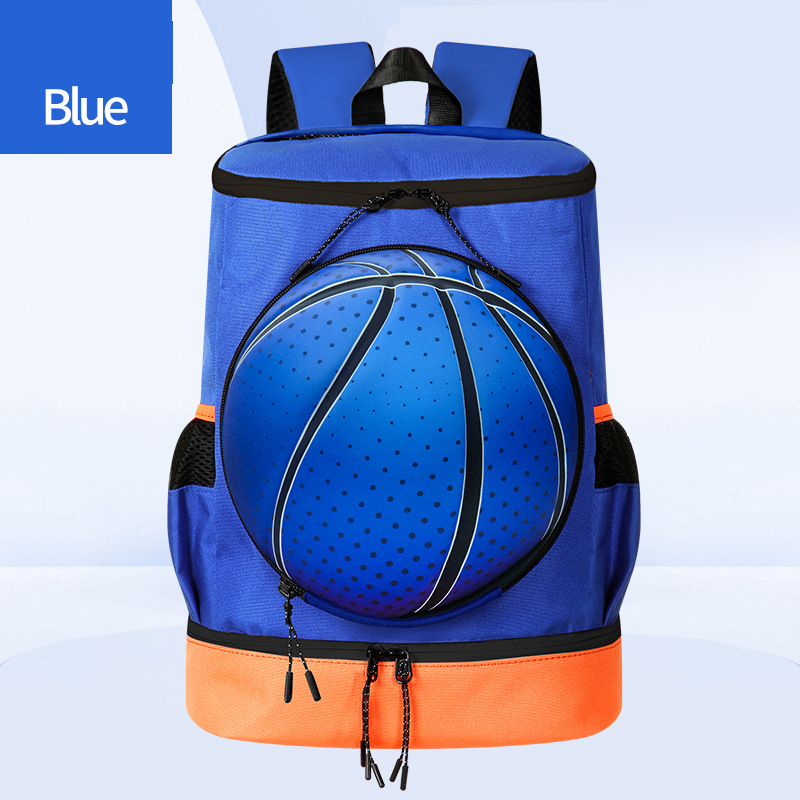 Kinder-Sportrucksack für Basketball und Fußball – Trainingstasche mit großem Fassungsvermögen und mehreren Taschen_voghion.com