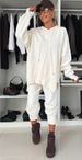 Oversized Hoodie & Pants Set – Cozy Knit Two-Piece Outfit (S-XL, Streetwear, Earth Tones, Unisex Appeal)_voghion.com