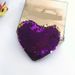 Portamonete a forma di cuore con glitter cangianti: mini portafoglio alla moda e giocoso per ragazze e donne (multiuso, leggero ed elegante)_voghion.com