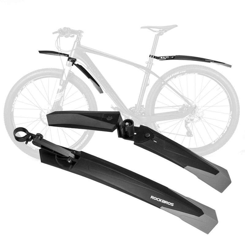 ROCKBROS Parafango per bici Set paraspruzzi 26/27,5/28' Parafango per bici MTB_voghion.com