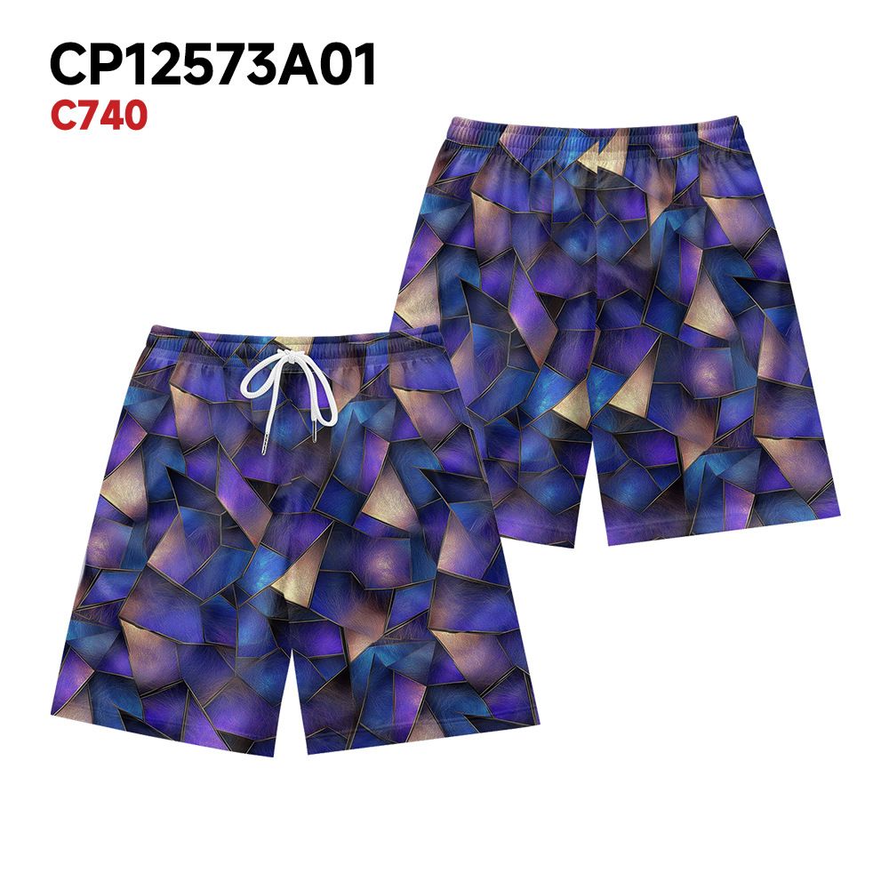 Unbeatable Quality Unbeatable Quality Men's Trendy Fitness Running Sports Basketball With Printed Design And Fragmented Pattern Shorts_voghion.com