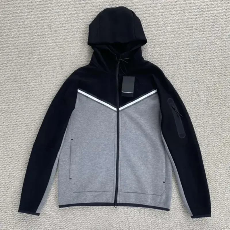 Sportswear Tech Fleeces Designers Full Zip Hoodies Mens Jackets Winter Indoor fiess training Sports Pants Space Cotton_voghion.com