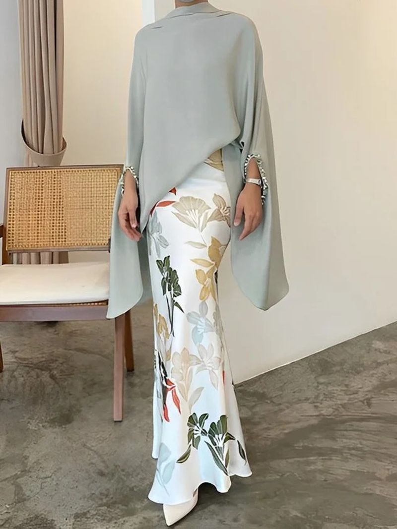 Vêtements pour femmes Ensemble haut + jupe élégant_voghion.com