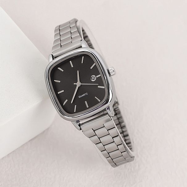 Herrenuhren Beliebte Paar Nicht Automatische Mechanische Quarz Damenuhr Quadratische Einzelkalender Leben Wasserdichte Herrenuhr_voghion.com