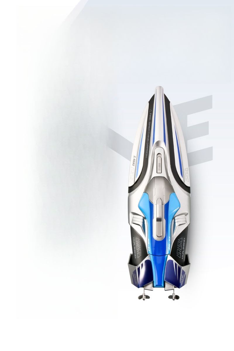 S1 navă telecomandă fără fir electrică de lungă durată, barcă cu motor de mare viteză 2.4G, model de barcă cu apă, jucărie pentru copii, dimensiuni mari_voghion.com