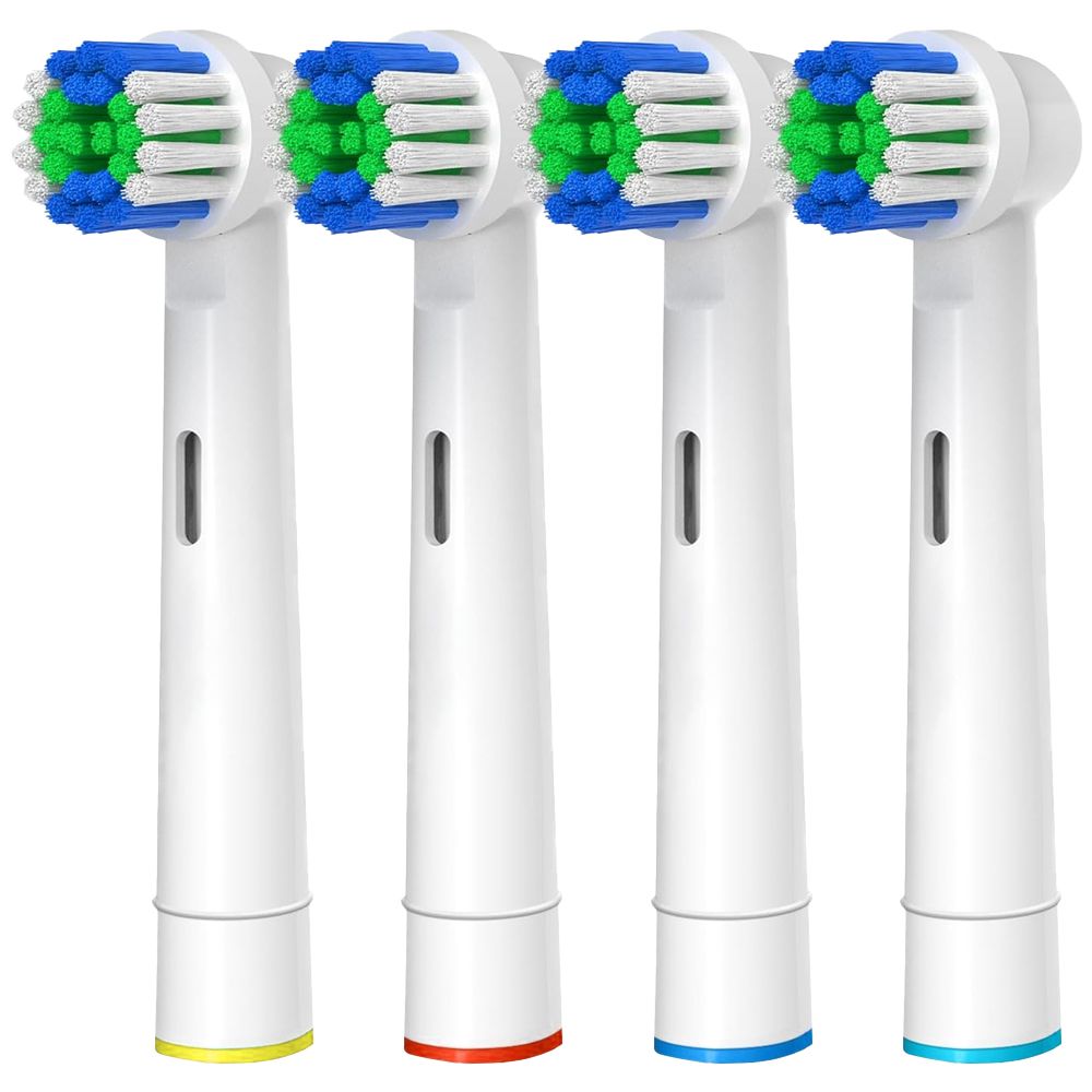 4 Pack Compatible With Oral B Electric Toothbrush Replacement Brush Heads, Professional Toothbrushes Head Refill For 500 1000 1500 3000 7000 7500 8000_voghion.com