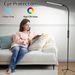 Bright LED Floor Lamp - Timer, Remote, Touch Control, Adjustable Color Temperature & Dimmable Floor Lamps For Living Room, Office, Eyelash Extensions_voghion.com