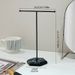 Modern T-Shaped Jewelry Display Stand With Detachable Base – Multi-Functional Necklace & Earring Organizer For Dresser Or Countertop_voghion.com