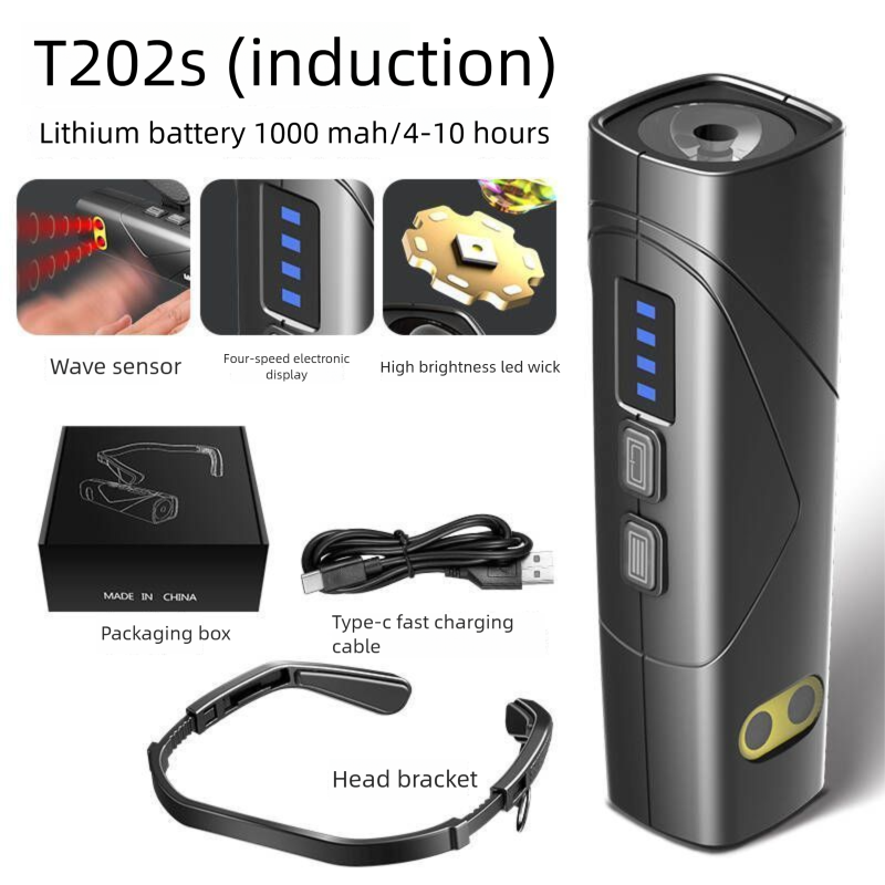 2025 New Headlamp Strong Light Ultra Bright Rechargeable Outdoor Climbing Night Fishing Special Long Battery Life Sensor_voghion.com