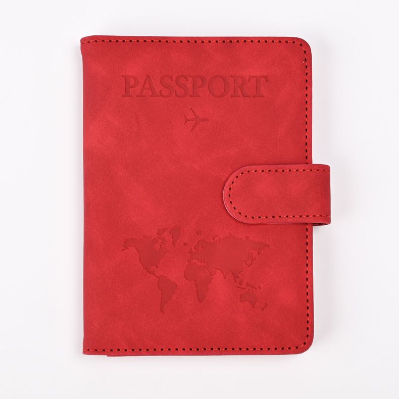 anti-magnetic RFID color-changing PU map multi-functional passport cover ticket holder card holder_voghion.com
