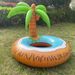 Sommerbedarf Urlaub Erwachsene Pool Party Aufblasbare schwimmende Kokosnussbaum Schwimmring Wasserliege_voghion.com