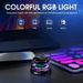 RGB Color Light BT 5.3 Mini Portable Bluetooth G200 Magnetic Speaker Small Sound Box Phone Holder Wireless Loudspeaker_voghion.com