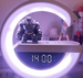 Trådlös laddning Bluetooth Multifunktionell sänghuvud Smart väckarklocka Atmosfär Högtalare Sovrum Födelsedagspresent Kall_voghion.com