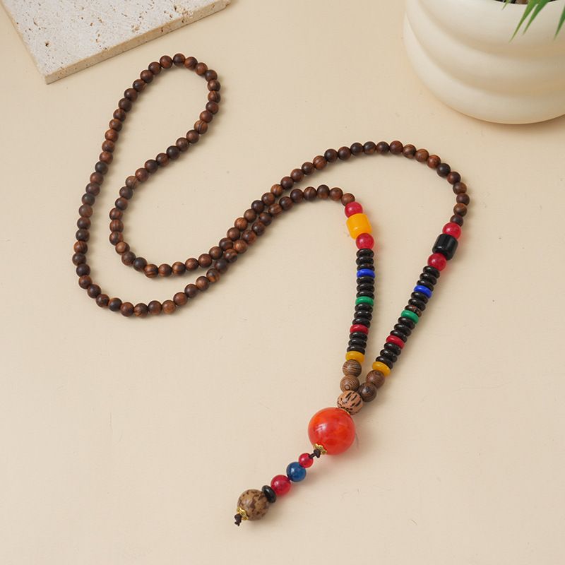 Versatile Unisex Ethnic - Style Long Necklace For Autumn_voghion.com