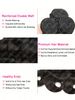 Tissage en lot Body Wave 100% naturel Remy, Extensions de cheveux, couleur naturelle, pour femmes, 3 pièces_voghion.com