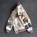 Men's Hip Hop Baseball Jacket Casual Varsity Bomber Coat With Letter Embroidery - Autumn Haruku Style_voghion.com