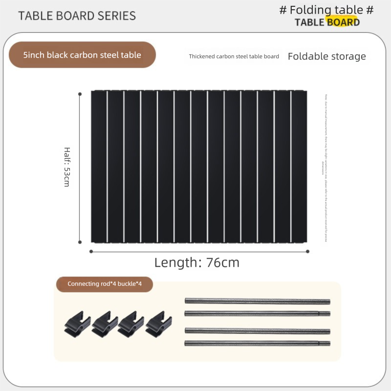 Carrello da campeggio portatile pieghevole per esterni_voghion.com