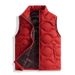 Lightweight Graphene-Infused Down Vest For Men & Women – Stand Collar, Slim Fit, Warm Winter Puffer Gilet In Classic Colors_voghion.com