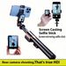 1.7m Phone Tripod Stand With Screen Mirroring & Bluetooth Remote, Alloy Adjustable Selfie Stick For Live Streaming/Group Photos_voghion.com