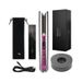 Wireless Mini Hair Straightener & Curler 2-in-1, Portable Styling Iron With Ceramic Coating, Fast Heating, 15 Temp Settings,_voghion.com