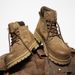 Men's Martin Boots Inner Height Increase Thick-soled Kick Does Not Break Outdoor Mountaineering Tooling Shoes Mid-top Height - Version Leather_voghion.com