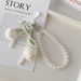 Fairy Temperament Tulip Phone High-end Pearl Wrist Gentle Hanging Chain Pendant Bag Phone Chain Accessory_voghion.com