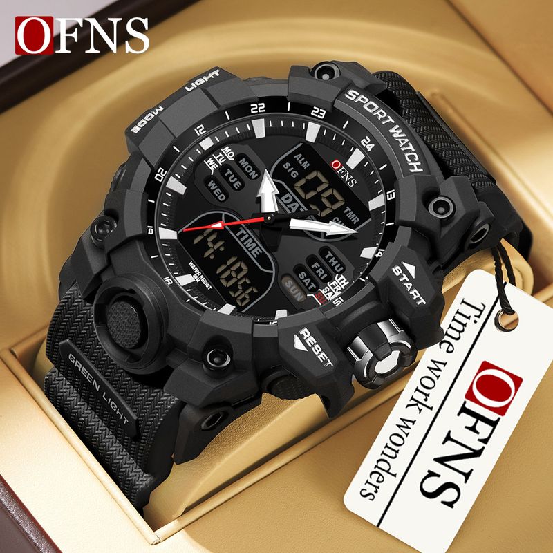 Bekijk Countdown Glow-in-the-dark Digitaal Horloge Waterdicht Multifunctioneel Sport Studentenhorloge_voghion.com