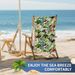 Double-Sided Flannel Beach Towel - Ultra-Soft Microfiber (Quick-Dry Super Absorbent UV Protection Multi-Purpose As Shawl & Pool Towel)_voghion.com
