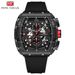 Men's Casual Quartz Watch With Silicone Strap, Buckle Dial, Luminous Hands, And Date Function, Water Resistant To 30M Hollow Men's Watch 0399G_voghion.com