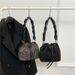 Beibei Shangpin 2024 new niche fashion hot diamond drawstring bucket bag, handheld single shoulder diagonal cross trend_voghion.com