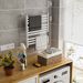 10-Stab-Handtuchheizung, Wandmontage, Badezimmer, Turmwärmer, Aluminium, Elektrischer Handtuchtrockner, Timer, Temperaturregelung, IP44_voghion.com