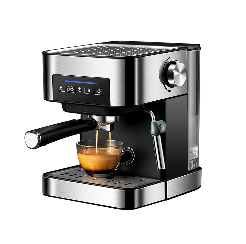 PSCM6863 Semi-automatic Italian Coffee Machine 850W espresso machine 20Bar (ULKA) high-pressure pump pressure and temperature adjustment extract 1/2_voghion.com