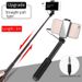 Ausziehbarer kabelgebundener Selfie-Stick – faltbarer Telefonhalter aus Aluminiumlegierung mit 3,5-mm-Buchse und Typ-C-Optionen für Live-Streaming/Fotografie_voghion.com
