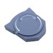 Dog Bowl Anti-Choke With Suction Cup Non-Slip Anti-Tip Pet Silicone Food Plate Slow Feeder Mat_voghion.com