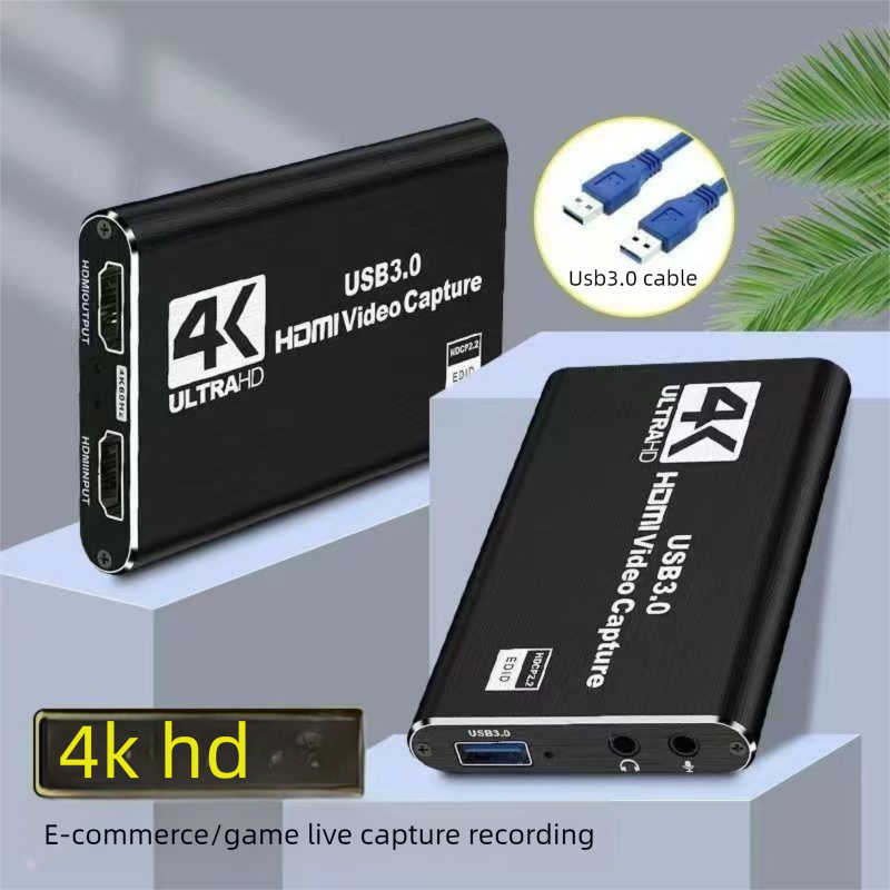 USB3.0HDMI Card PS/Switch Game Capture Live Streaming Recorder Box 4K HD_voghion.com