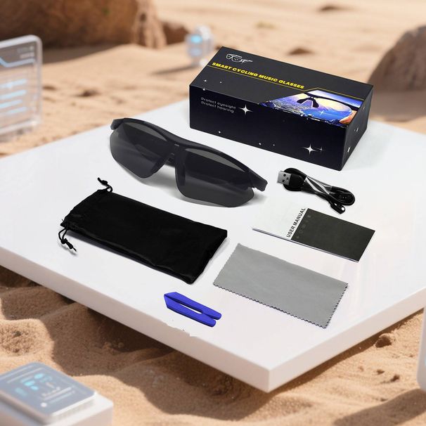 Bluetooth Sports Glasses – UV400 Protection, Open-Ear Audio, Lightweight 39g Frame (3 Colors, 10H Battery, Multi-Platform Compatible)_voghion.com