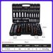 82-Piece Professional Chrome Molybdenum Steel Socket Set – Heavy-Duty Ratchet & Wrench Kit For Auto Repair & Mechanical Maintenance_voghion.com