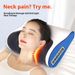 Multi-Function Neck & Back Massager With Heat Therapy - 6-Button Control, Adjustable Intensity For Home & Office Relaxation_voghion.com