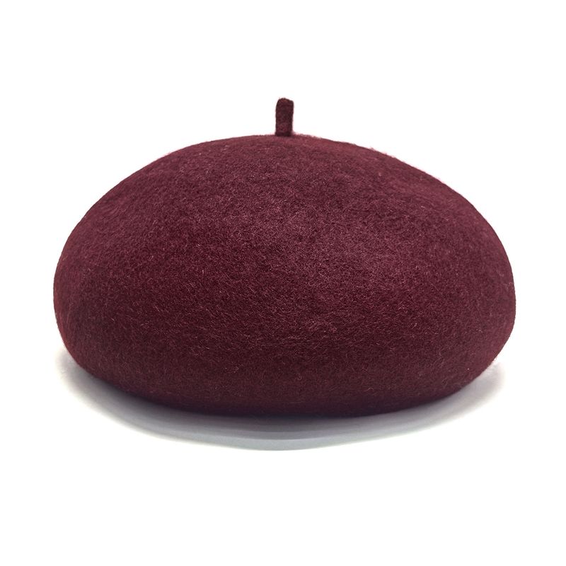 Autumn And Winter Wool Beret Women's Retro Painter Hat Versatile Warm And High End Feeling Beret Hat_voghion.com