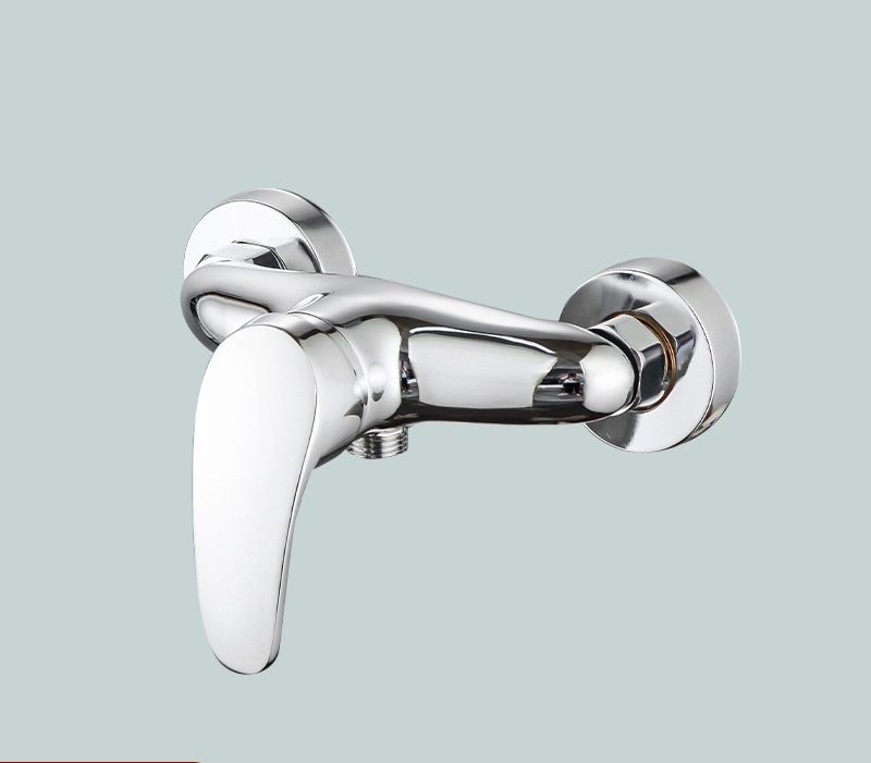 Unterputz-Duscharmatur mit Zweigriff-Mischventil für Warm- und Kaltwasser, Duschkopfschalter und Mischventil für Badewanne_voghion.com