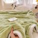 Ultra Soft Bubble Milk Fleece Blanket - Hypoallergenic Anti-Static, Plush Cozy Throw All Seasons, Perfect For Home,_voghion.com