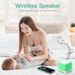 White Noise Bluetooth Speaker 7 Colors Night Light 40 Soothing Sounds Rechargeable Portable Kids Sound hine_voghion.com