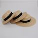 Fashion Fashion Classical Beach Ribbon Bowknot Boater Wide Brim Summer Sun Hats for Women Ladies Wheat Straw Cap Kentucky Derby Hat_voghion.com