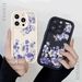 Fashion Floral Telefon Fall Für iPhone 16 15 14 13 12 11 Pro Max 13 12 Mini X XR XS 7 8 14 15 16 Plus Weiche Silikon Boden Abdeckung_voghion.com