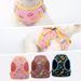 Spring And Summer New Pet Leash Embroidered Vest Heavy Duty Dog Chest Harness Anti-Escape Puppy_voghion.com