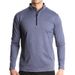 Hue Hue Hue Hue 2024 Autumn European And American Men's Long Sleeve Quick-Dry Sports Running Pullover Half-Zip Solid Color_voghion.com